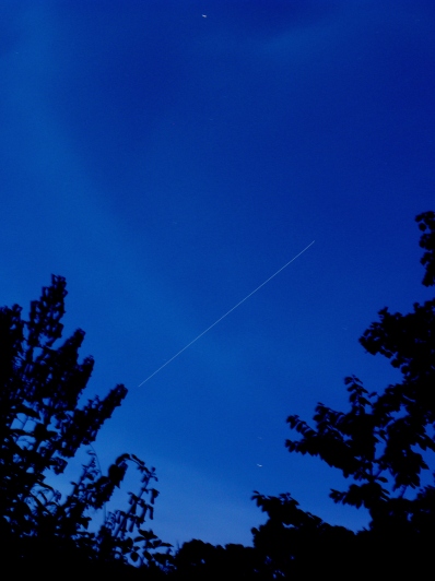 My first capture of the ISS