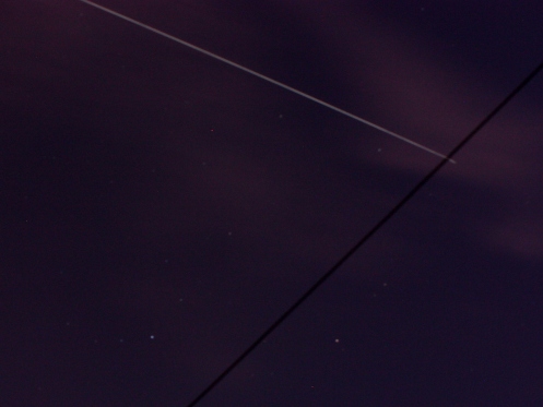 ISS and the washing-line
